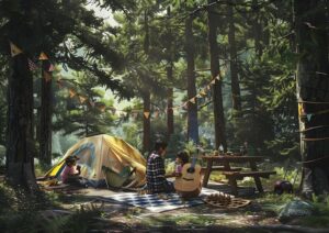 tempat camping di lembang