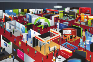 Kunci booth yang menarik pengunjung